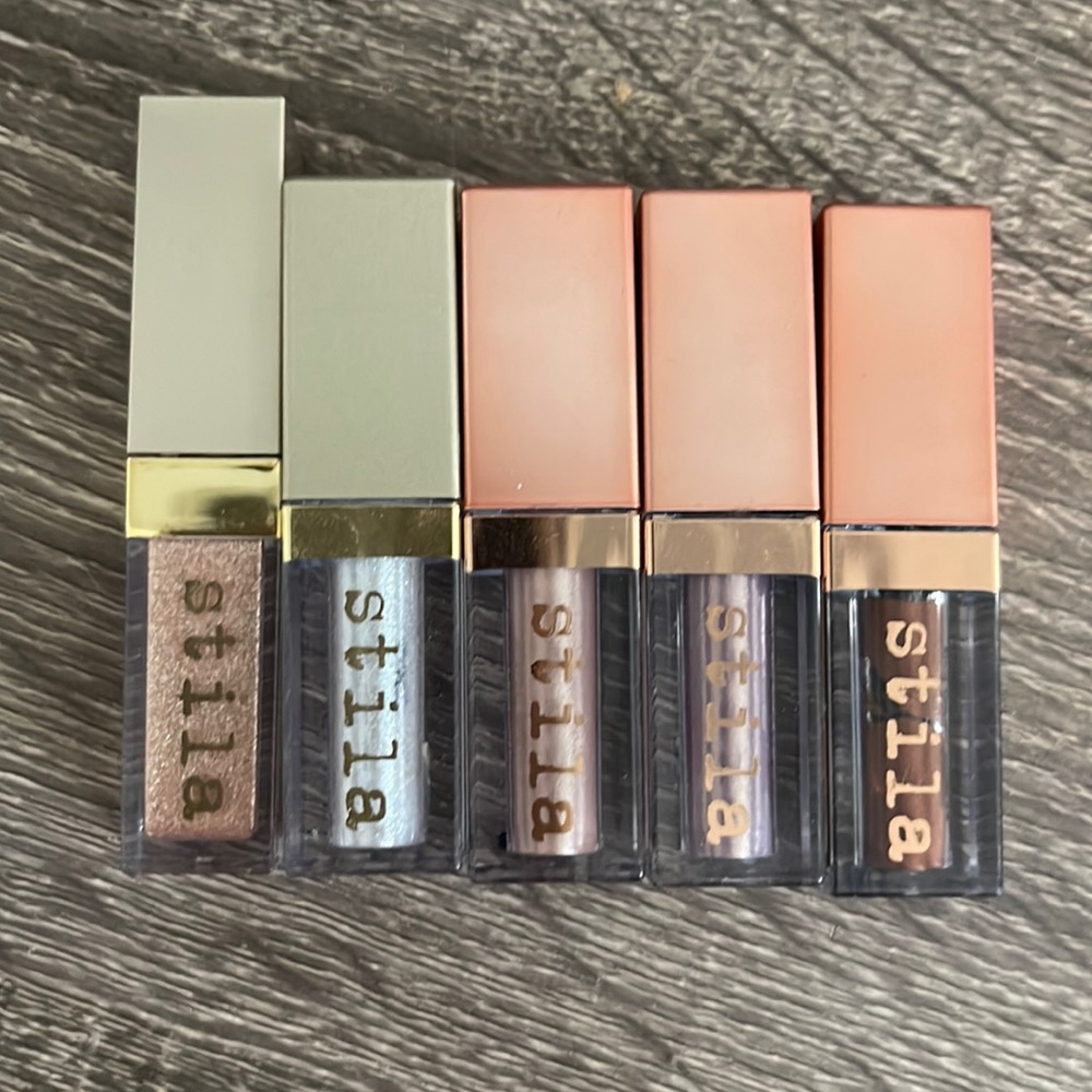 Stila Shimmer/Glitter and Glow Liquid Shadow Set